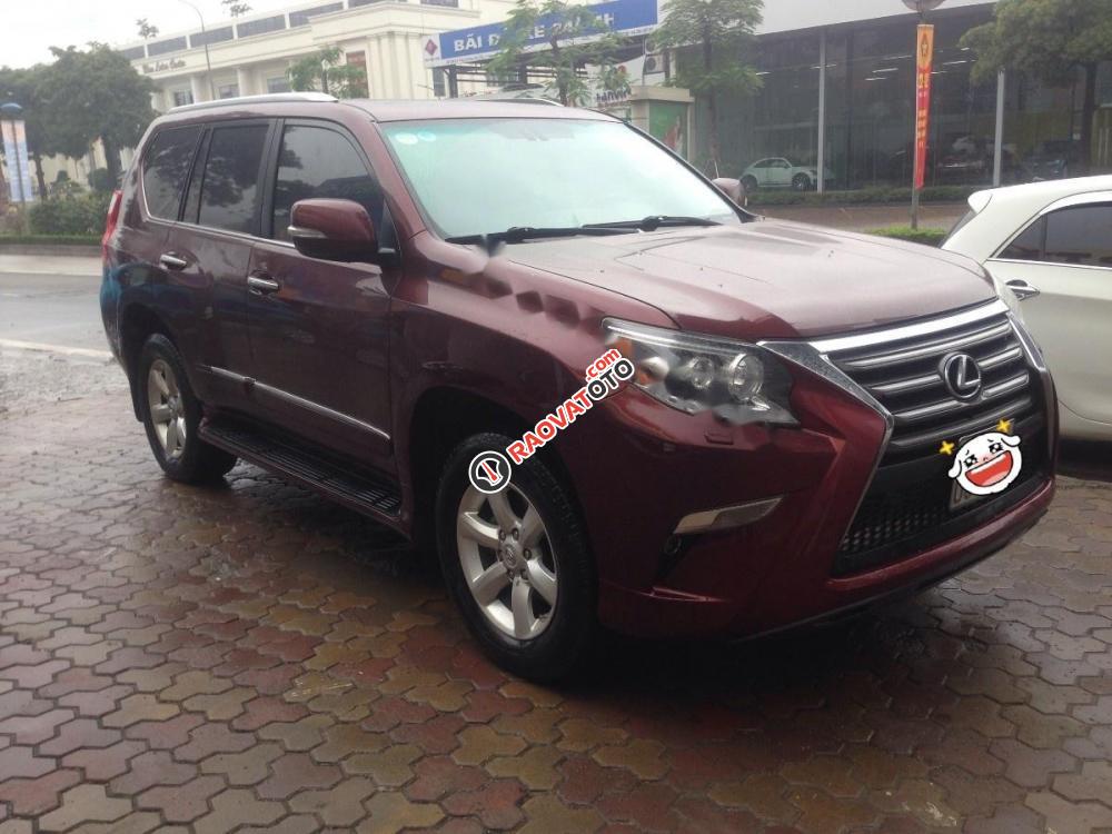 Cần bán Lexus GX 460 đời 2010, màu đỏ, xe nhập-1