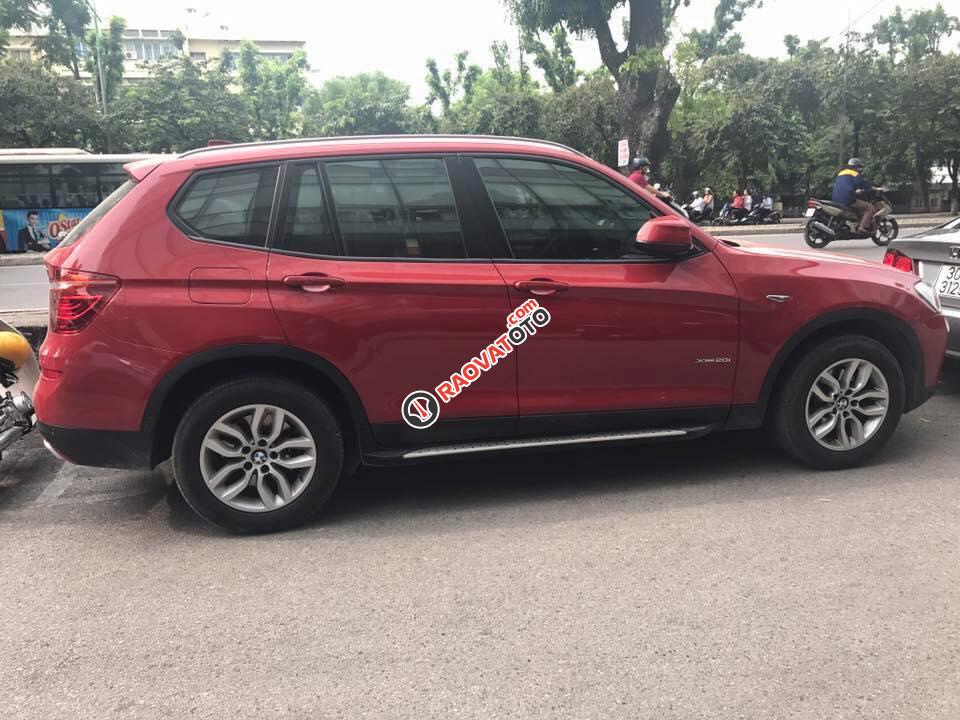 Xe BMW X3 đời 2016, màu đỏ, xe nhập số tự động-1