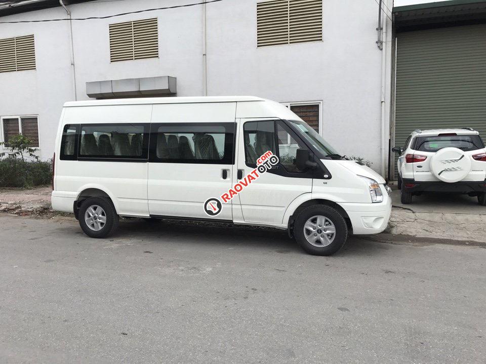 Bán Ford Transit 2.4L Luxury mới tại Bắc Giang, màu trắng, giá bán thương lượng-1