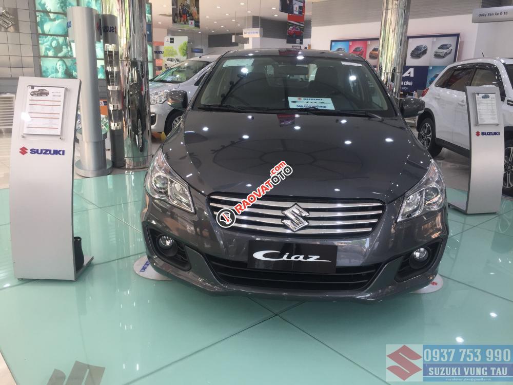 Suzuki Ciaz 2017, màu ghi, nhập khẩu nguyên chiếc. Có xe lái thử-1