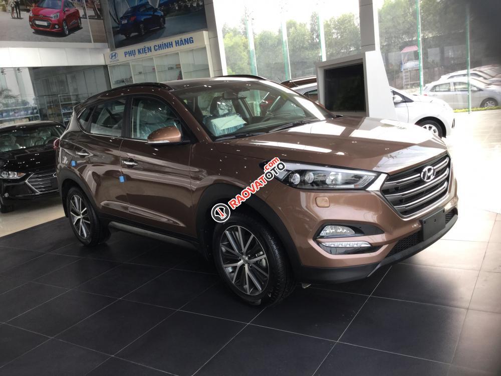 Cần bán Hyundai Tucson Limited 2.0 AT AWD đời 2017, màu nâu, nhập khẩu giá cạnh tranh-1