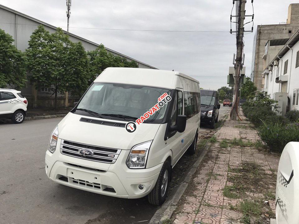 Bán Ford Transit 2.4L Luxury mới tại Bắc Giang, màu trắng, giá bán thương lượng-2