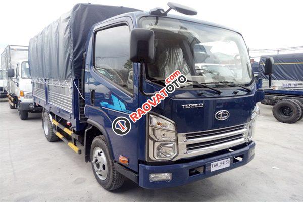 Bán xe tải Daehan Teraco 240 tải trọng 2,4 tấn, thùng dài 3,7m, động cơ Isuzu đời 2017 vào thành phố giá rẻ-0