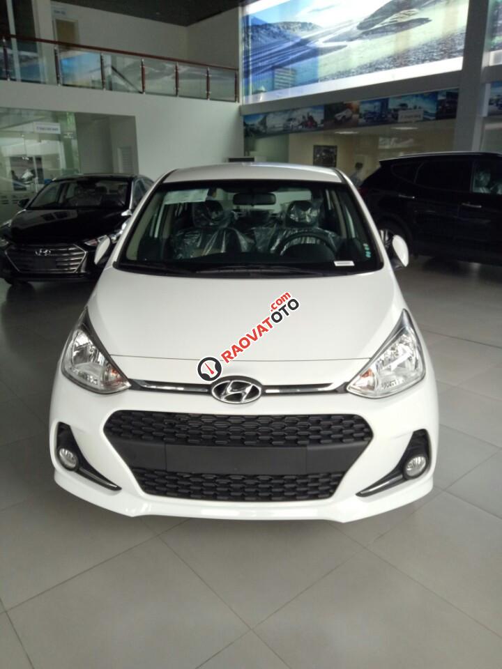 Hyundai Cầu Diễn bán Hyundai i10 1.0 AT CKD năm 2017, màu trắng, 355tr-8