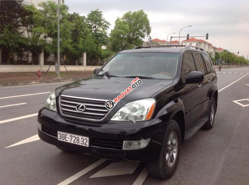 Bán xe Lexus GX 470 đời 2008, màu đen, xe nhập chính chủ-8