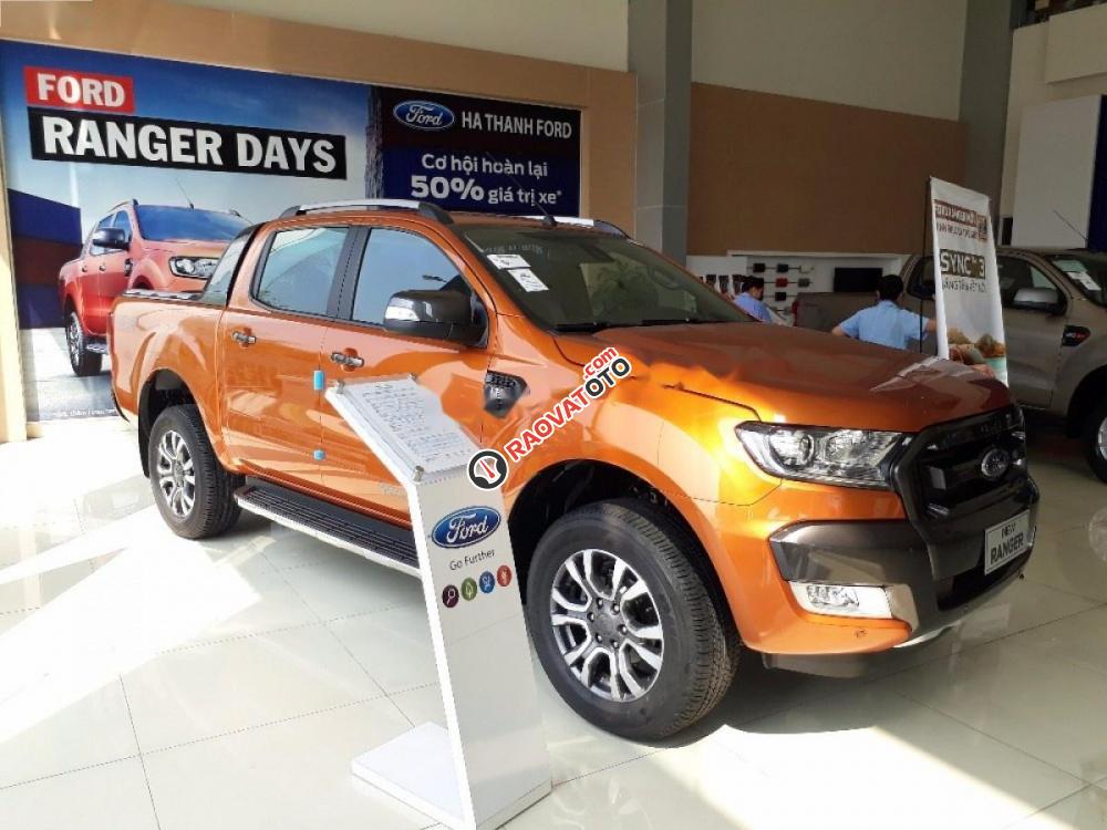 Bán Ford Ranger Wildtrak 3.2L đời 2018, nhập khẩu nguyên chiếc-0