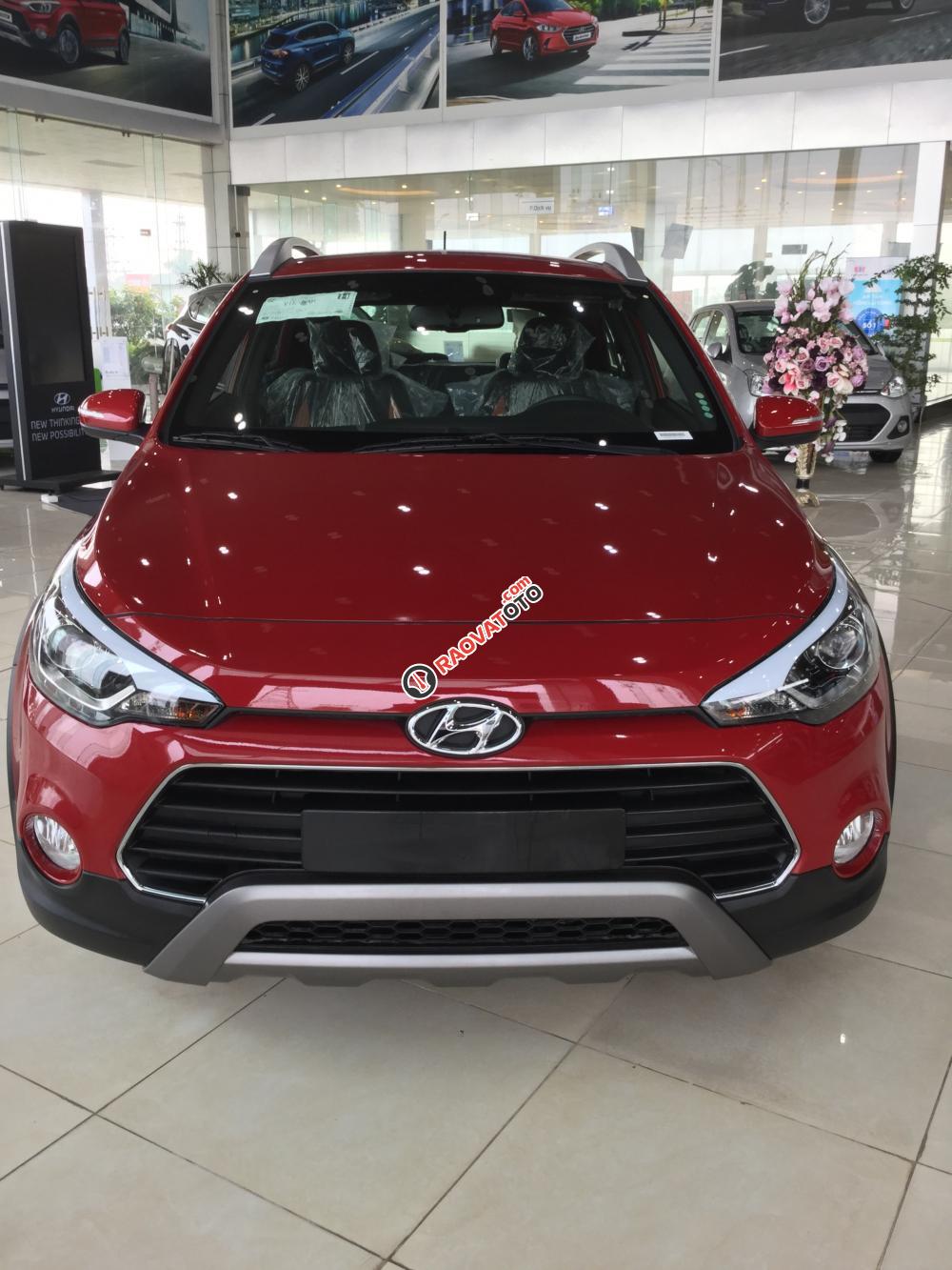 Bán xe Hyundai i20 Active đời 2017, màu đỏ, nhập khẩu, đại lý bảo dưỡng chính hãng, giá tốt nhất-4