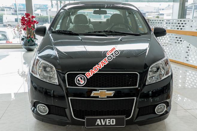 Chevrolet Aveo LTZ 1.4L màu đen 5 chỗ, hỗ trợ vay ngân hàng đến 90%, LH: 0945.307.489-0