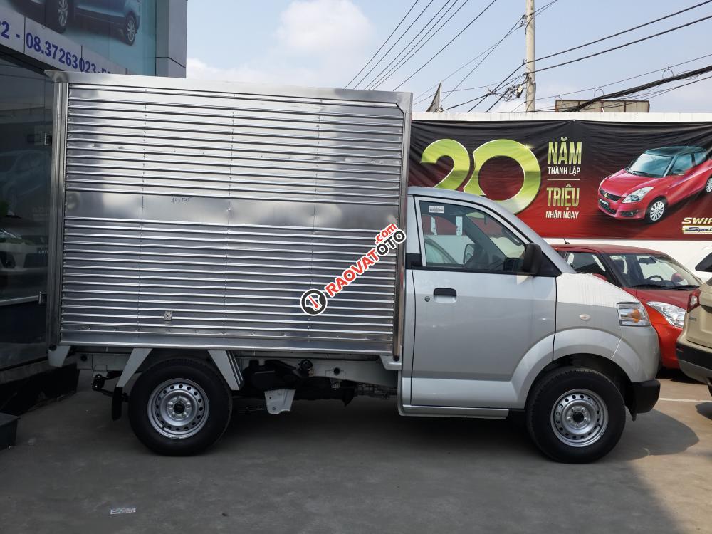 Bán xe Suzuki Carry Pro model 2017, luôn có xe sẵn giao ngay, thùng kín Inox, mui bạt, Composit-2