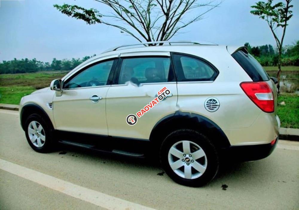 Bán xe Chevrolet Captiva LT 2.4 MT đời 2008, màu vàng  -5