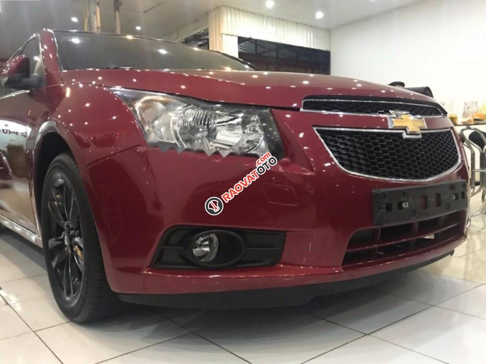 Bán xe Chevrolet Cruze LS 1.6MT sản xuất 2015, màu đỏ số sàn, 455 triệu-0