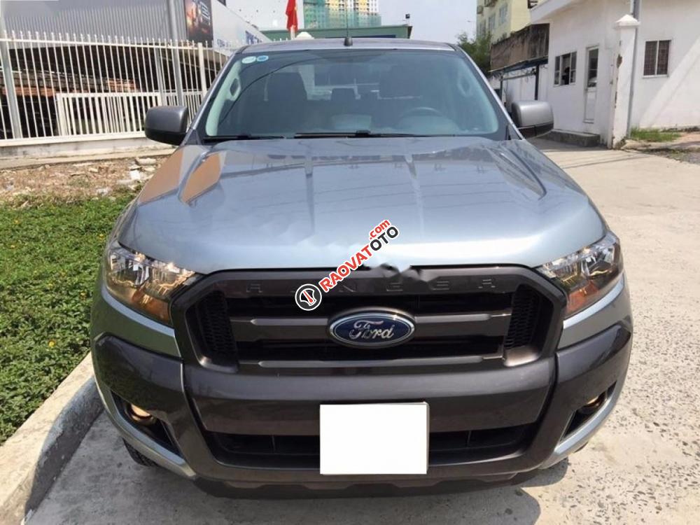 Xe Ford Ranger XLS 2.2L AT đời 2016, màu bạc, nhập khẩu, 580 triệu-0