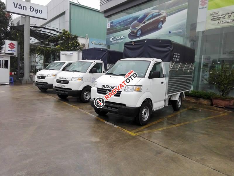 Bán Suzuki 7 tạ Pro thùng mui bạt, thùng kín, thùng lửng, giá tốt nhất Hà Nội - LH 0982767725-2