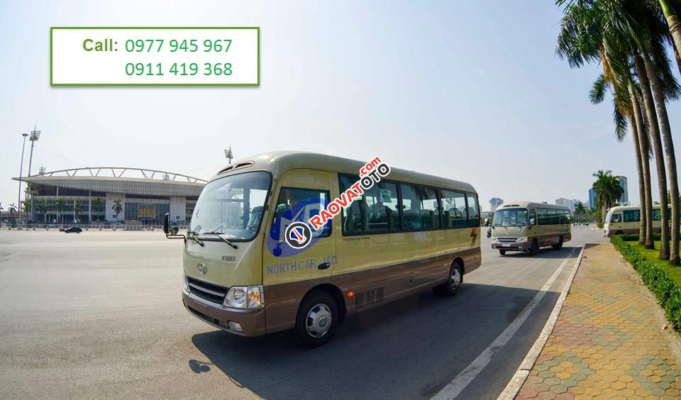 Chuyên bán County Hyundai, 29 ghế Đồng Vàng, Model 2017-2