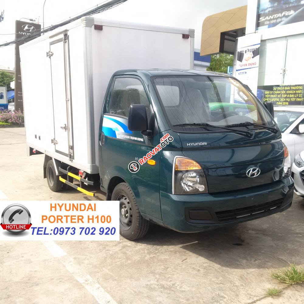 Bán xe tải Hyundai H100 thùng kín Composite mới 100%, có máy lạnh-0