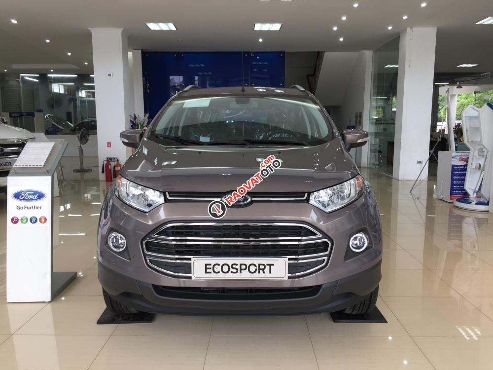 Cần bán Ford EcoSport Titanium 1.5L AT tại Vĩnh Phúc, màu nâu, giá bán thương lượng-0