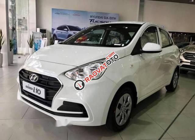 Bán Hyundai Grand i10 1.2 MT đời 2017, màu trắng-2