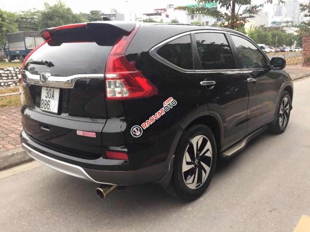 Bán Honda CR V 2.4 AT đời 2015, màu đen chính chủ-4