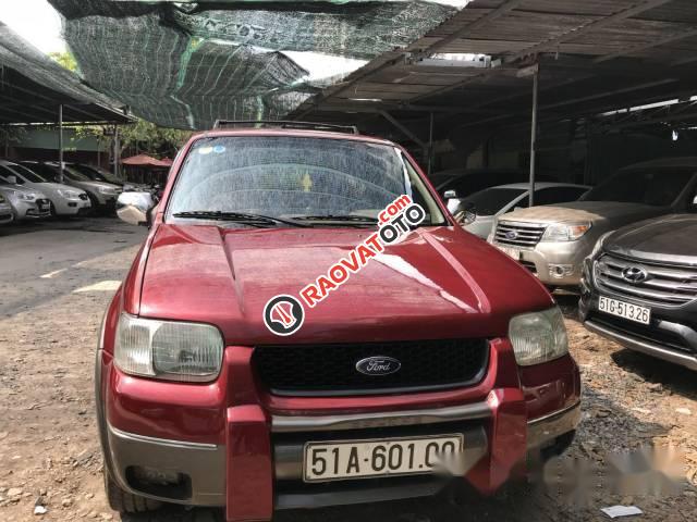 Bán xe Ford Escape đời 2002, màu đỏ, giá 175tr-5