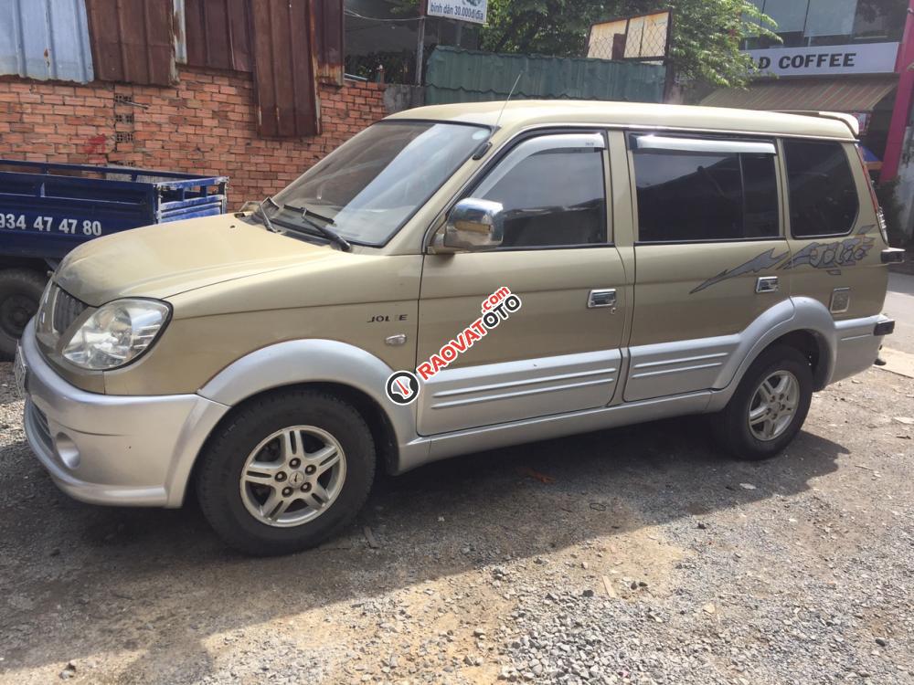 Cần bán xe Mitsubishi Jolie 2.0 đời 2004, bánh treo, màu vàng cát, xăng phun-7