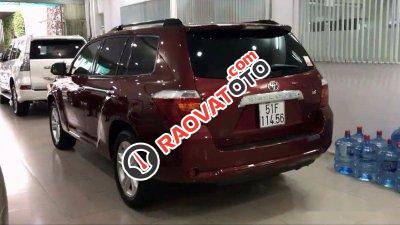 Bán ô tô Toyota Highlander đời 2008, màu đỏ, nhập khẩu nguyên chiếc-9