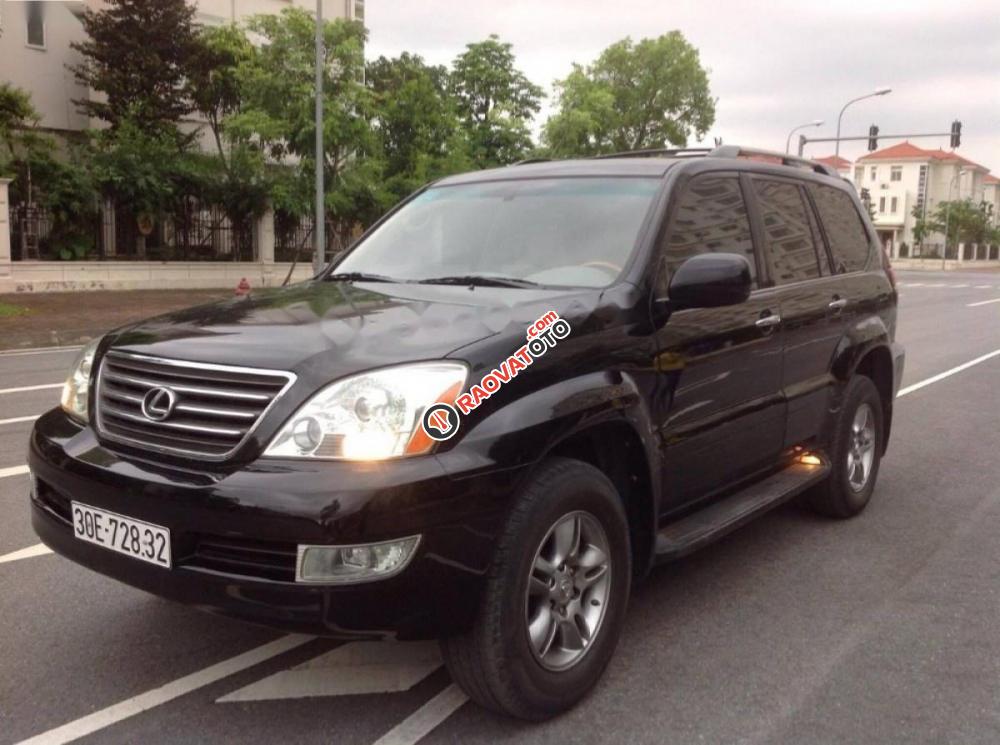 Bán xe Lexus GX 470 đời 2008, màu đen, xe nhập chính chủ-9