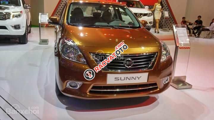 Bán xe Nissan Sunny XLMT đời 2017, màu vàng, giá 463tr-0