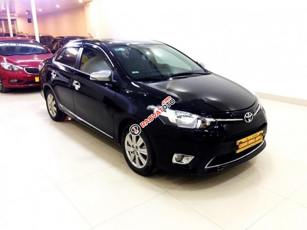 Cần bán Toyota Vios sản xuất 2014, màu đen như mới, 445 triệu-1