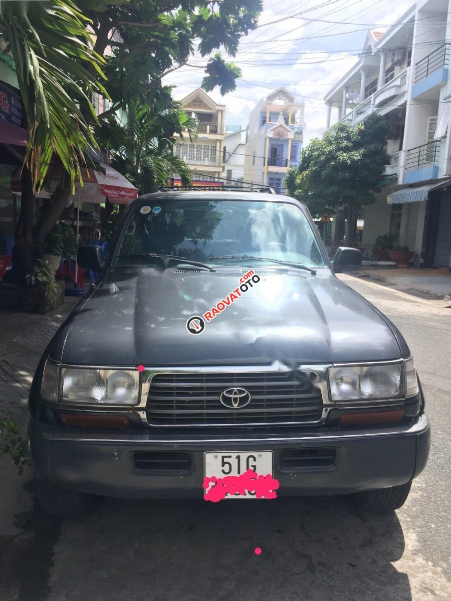 Bán xe Toyota Land Cruiser đời 1992, màu xám, nhập khẩu-1