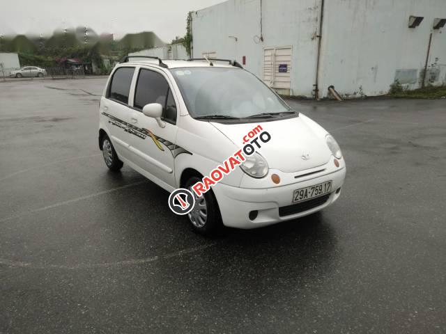 Bán Daewoo Matiz MT đời 2007, màu trắng như mới-1