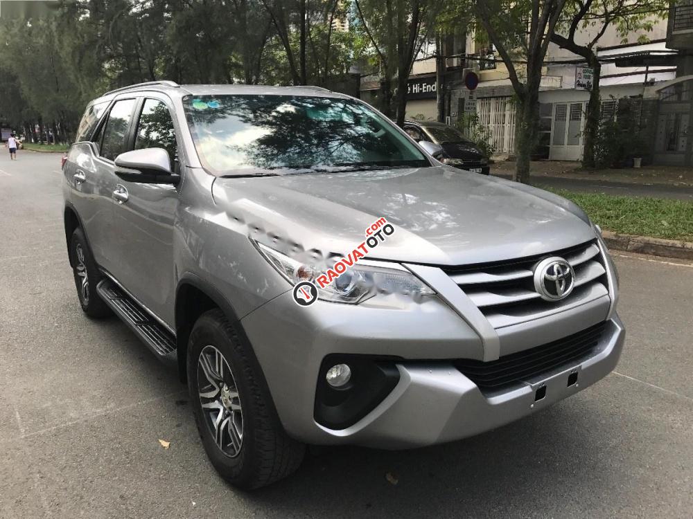 Bán xe Toyota Fortuner 2.4G 4x2 MT đời 2017, màu bạc, nhập khẩu nguyên chiếc-0