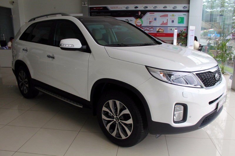 Bán Kia Sorento 2017, màu trắng, xe nhập, giá 909tr-4