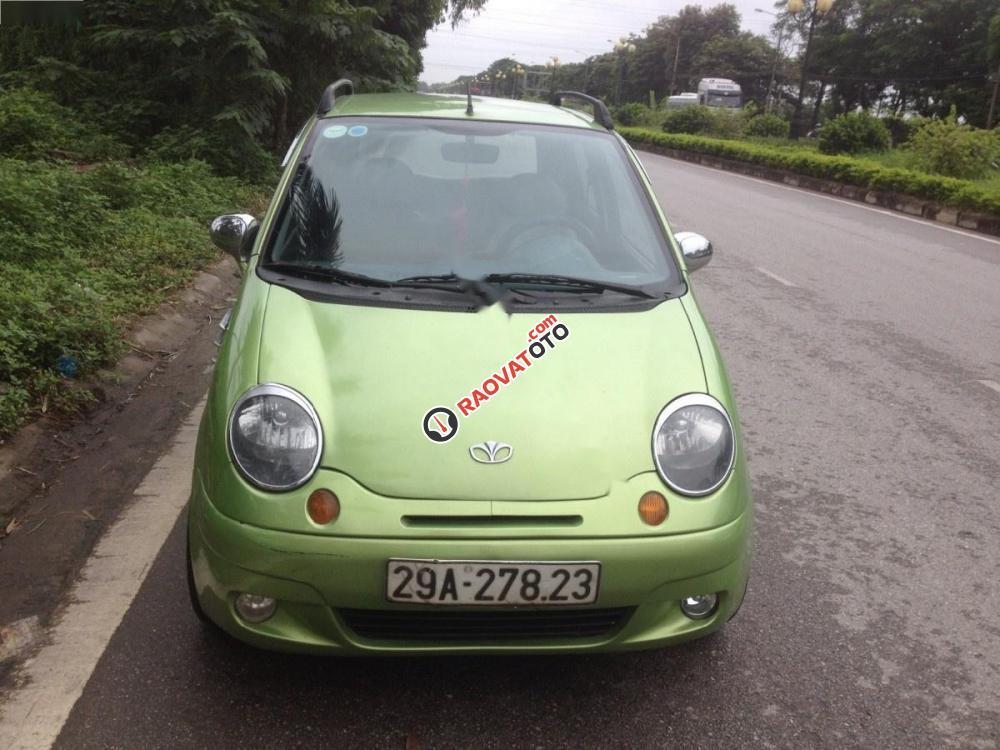 Cần bán lại xe Daewoo Matiz SE 0.8 MT đời 2004, màu xanh lam-2