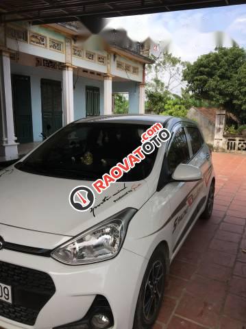 Bán xe Hyundai Grand i10 đời 2017, màu trắng -3