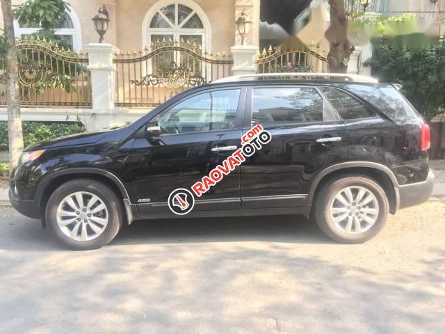 Bán gấp Kia Sorento GAT 2.4L 4WD A sản xuất 2010, màu đen, nhập khẩu-2