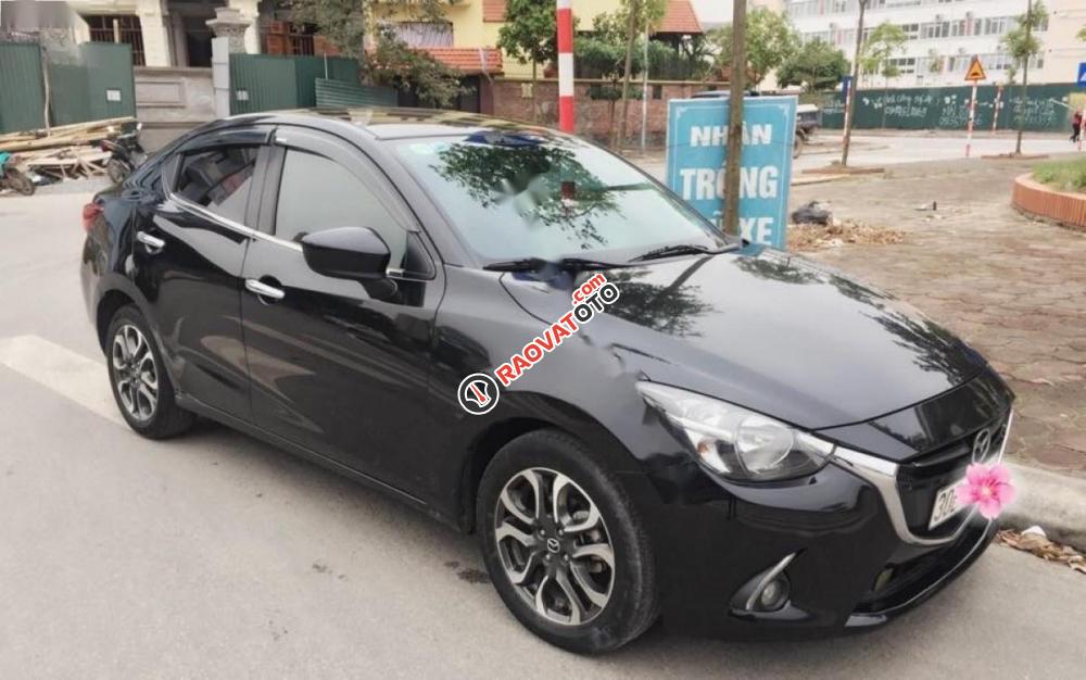 Bán xe Mazda 2 1.5 AT đời 2015, màu đen-0