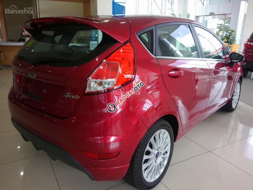 Bán Ford Fiesta 1.0 Turbo Ecoboost mới 100%, màu đỏ. Tặng kèm BHVC+PK] nhập khẩu ráp CKD-5