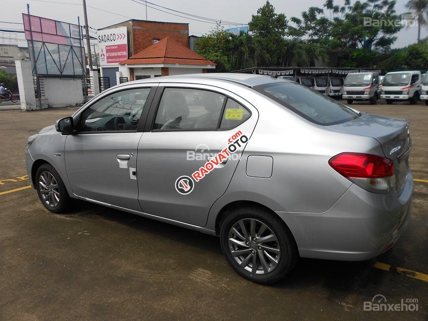 Cần bán xe Mitsubishi Attrage năm 2017, màu bạc, nhập khẩu, 410 triệu. Lh: 0905.91.01.99 Mr. Phú-3