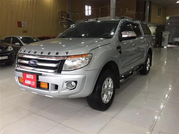 Bán Ford Ranger XLT đời 2012, màu bạc, nhập khẩu nguyên chiếc -1