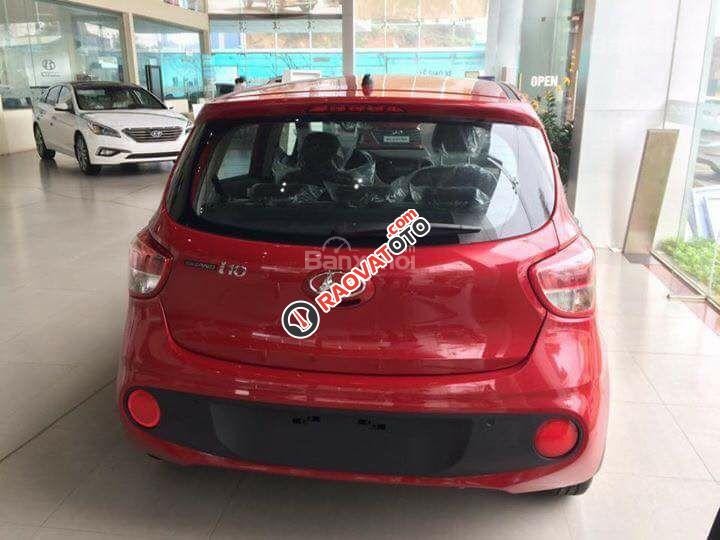 Hyundai Cầu Diễn Bán xe Hyundai Grand i10 1.0 MT CKD đời 2017, màu đỏ, giá cạnh tranh-2