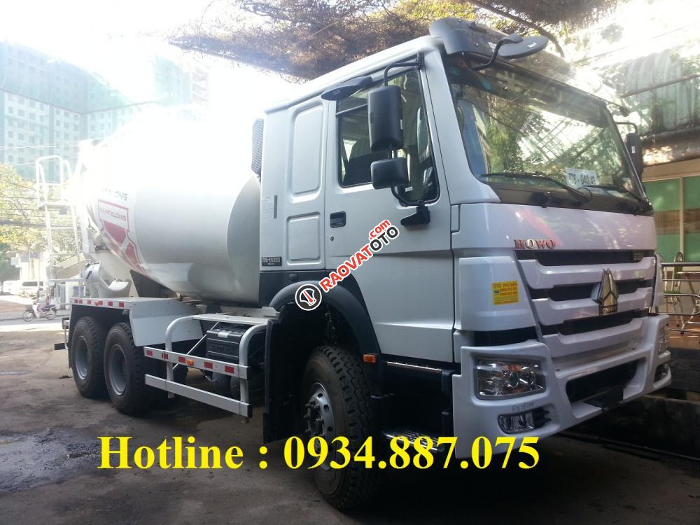 Bán xe trộn bê tông Sinotruk Howo 9 khối, 10 khối, 12 khối nhập khẩu-0