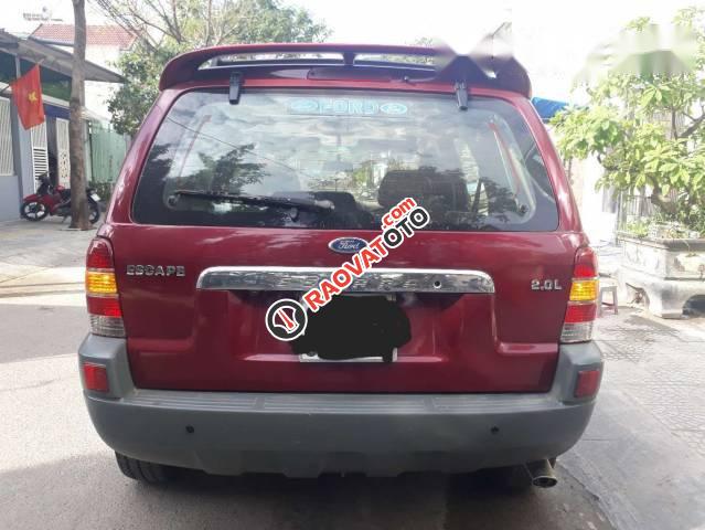 Bán Ford Escape đời 2004, màu đỏ số sàn, 255 triệu-2