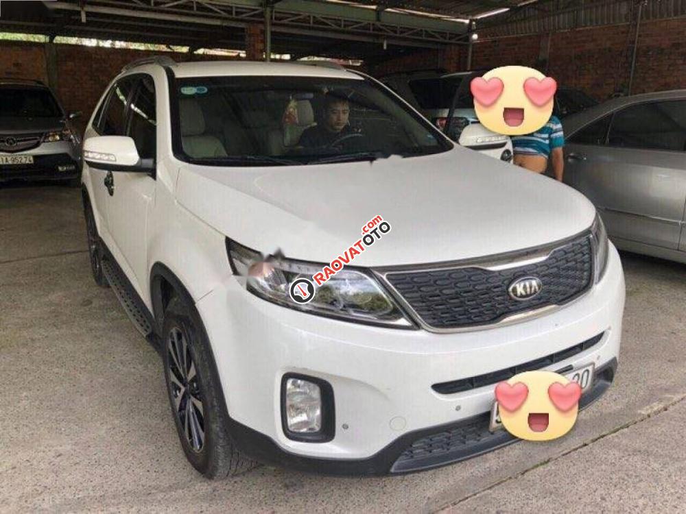 Cần bán Kia Sorento GAT đời 2016, màu trắng, 765 triệu-0