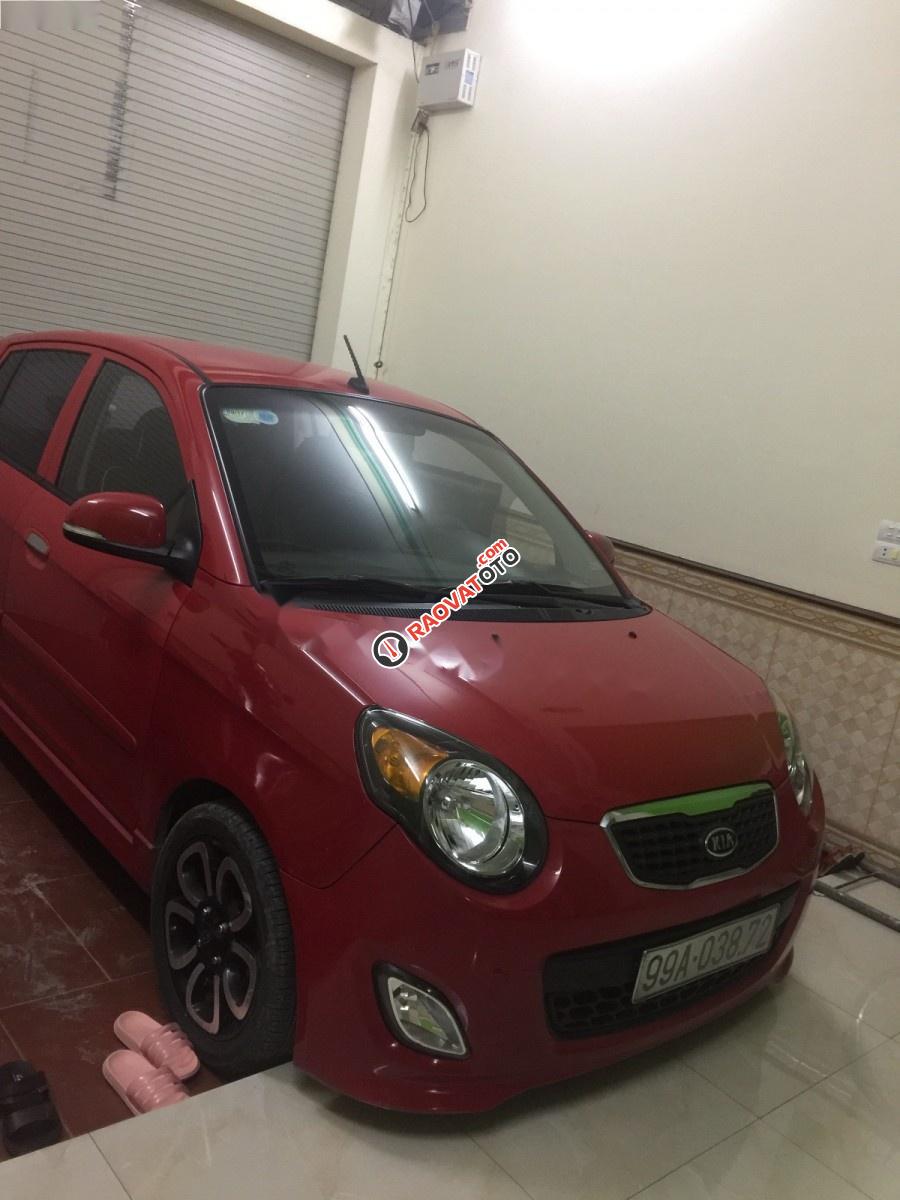 Cần bán Kia Morning SLX 1.0 AT đời 2010, màu đỏ, nhập khẩu, giá tốt-3