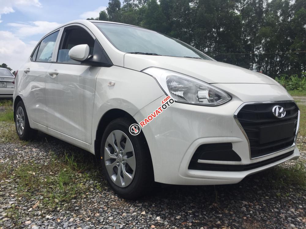 Bán Hyundai Grand I10 Sedan 2017 màu trắng mới, LH 0947647688-0