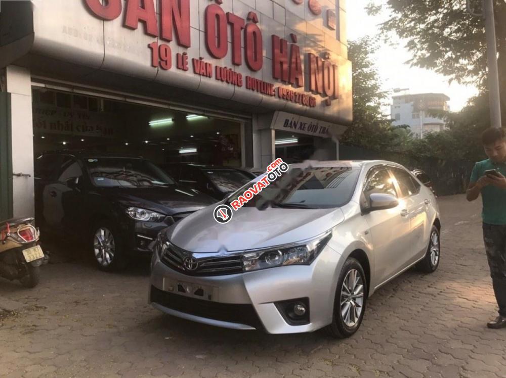 Bán xe Toyota Corolla Altis 1.8G AT đời 2014, màu bạc đẹp như mới-1