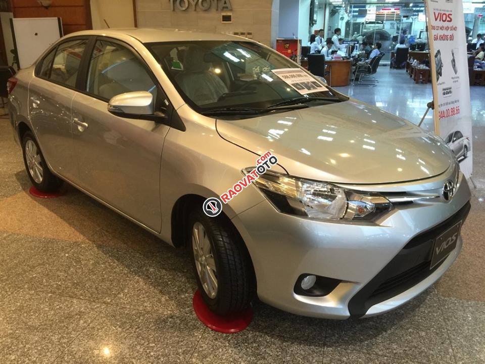 Bán Toyota Vios E CVT đời 2017. Ưu đãi phụ kiện, bảo hiểm - có xe giao ngay - LH: 0902750051-5