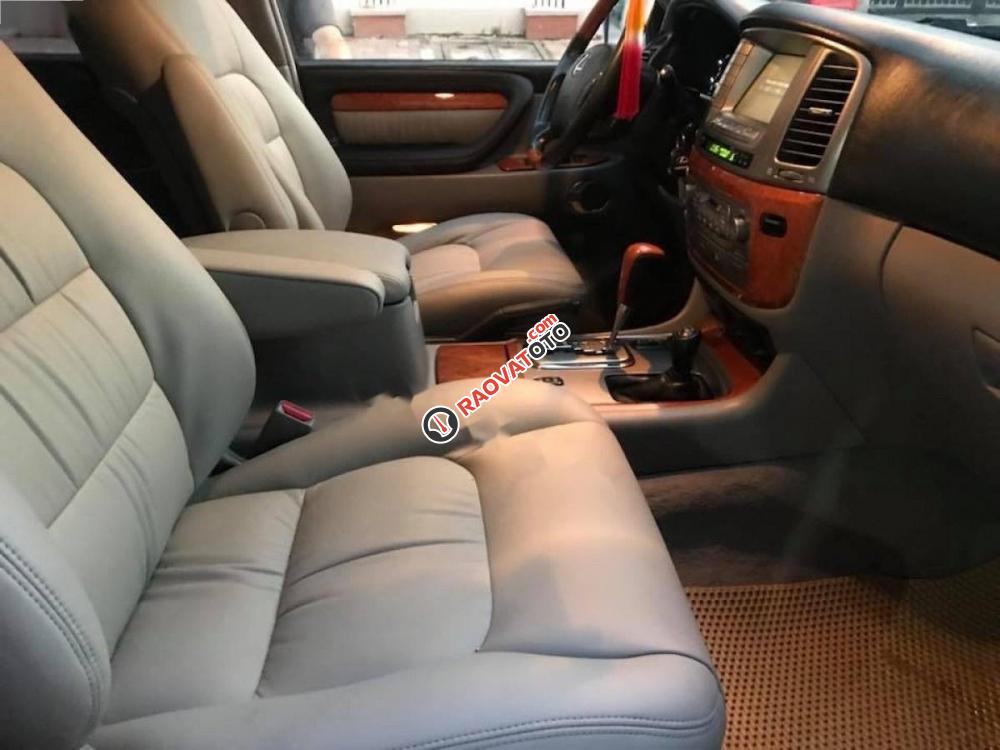 Cần bán lại xe Lexus LX 470 đời 2005, màu bạc, xe nhập-4