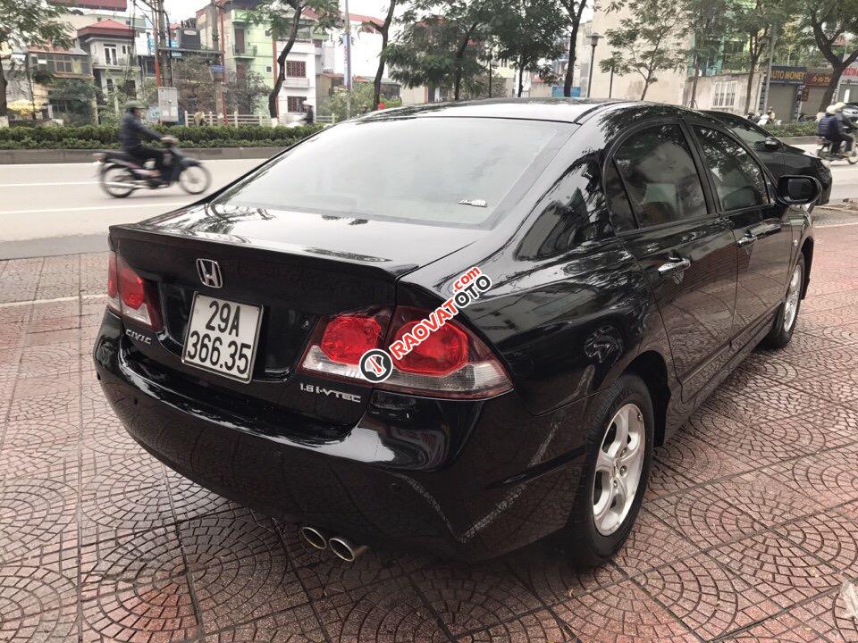 Bán xe Honda Civic 1.8L AT đời 2011, màu đen, giá 525tr-7