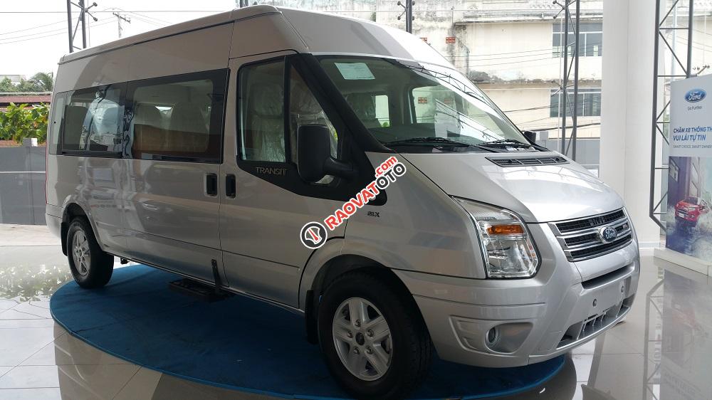 [ Khuyến Mại Khủng ] Ford Transit 2017 Luxury, SVP, Mid, đủ màu giao ngay + Quà tặng hấp dẫn - LH: 097.345.8966-0